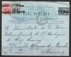 Lettre De 1912 ( Cuba ) - Briefe U. Dokumente