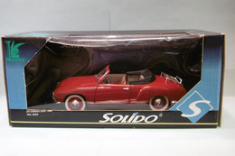 Solido - VOLKSWAGEN VW KARMAN GHIA 1957 Cabriolet Rouge Réf. 8058 BO 1/18 - Solido