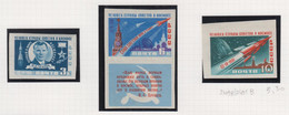 Sowjet-Unie Jaar 1960 Michel-nr. 2479B/2481B ** - Sonstige & Ohne Zuordnung