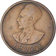 Monnaie, Éthiopie, Haile Selassie I, 5 Cents, Amist Santeem, 1944, TB+, Cuivre - Ethiopië