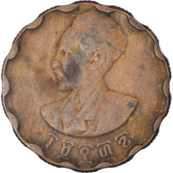 Monnaie, Éthiopie, Haile Selassie I, 25 Cents, Haya Amist Santeem, 1944, Paris - Ethiopië