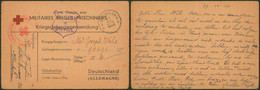 Guerre 40-45 - Carte Postale Pour Militaires Belges Prisonniers De Mechelen (1940)> Stalag II B / Croix Rouge, Red Cross - WW II (Covers & Documents)