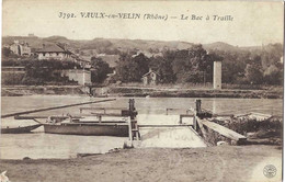Vaulx En Velin Le Bac à Traille Cachet Du 54° Régiment D'artillerie - Vaux-en-Velin