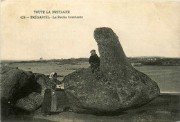 Trégastel * La Roche Branlante * Pierre Monolithe * Coiffe - Trégastel