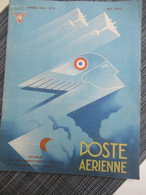 Brochure  21 X 27 " POSTE AERIENNE"/ Document édité Par L'Administration Des P T T /Année 1948 N°5//1948        TIMB150 - Altri & Non Classificati