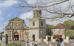 AK 062228 MARTINIQUE - Marin - L'église, La Place Et La Statue Du Dr Duquesnay - Le Marin