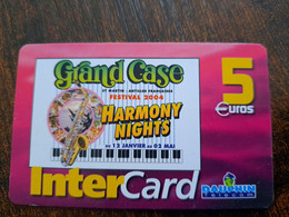 ST MARTIN  INTERCARD  / GRAND CASE HARMONY NIGHTS      5 EURO /   INTER 83/ USED  CARD    ** 10182 ** - Antillas (Francesas)