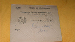 ENVELOPPE ANCIENNE DE 1904../ POSTES ET TELEGRAPHES TRANSMISSION D'AVIS..CACHET BLAJAN, BOULOGNE A TOULOUSE POUR ... - 1877-1920: Semi-Moderne