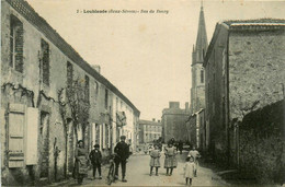 Loublande * Rue Du Bas Du Bourg * Villageois - Autres & Non Classés