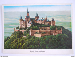 Burg Hohenzollern K.V. Nr 823 J. Schäfer, Reutlingen - Hechingen