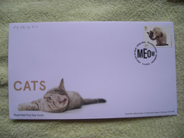 FDC Cats Chats, Siamese Grooming, Siamese  Grooming, Chat Siamois, Toilettage - 2021-... Ediciones Decimales