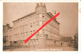 AK Bodenbach Podmokly Stadtwerke Fabrik A Tetschen Decin Obergrund Peiperz Herbstwiese Rosawitz Krochwitz Laube Eulau - Sudeten