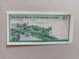 Billete De Escocia De 1 Pound 1981, Nº Bajo, UNC - 1 Pond