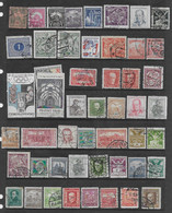 Ceskoslovensko Lot 50 Timbres - Collections, Lots & Series