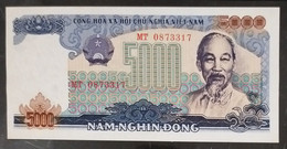 Vietnam Viet Nam 5000 5,000 Dong UNC Banknote Note 1987 - Pick # 104 - Viêt-Nam