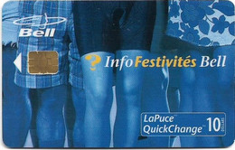 Canada - Bell (Chip) - Info Festivites Bell, 06.1999, 10$, 10.000ex, Used - Canada