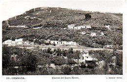 GRENADA  CUEVAS DEL SACRO MONTE    CARTE EN L'ETAT  UN PEU GRIGNOTEE - Grenada