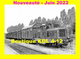 AL 797 - Train, Locotracteur CFD N° 9 En Gare - BOULOIRE - Sarthe - M-St-C - Bouloire