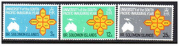 Solomon Islands 1969 - Inaugural Year Of The University Of The South Pacific Stamp Set Mnh** - Salomon (Iles 1978-...)