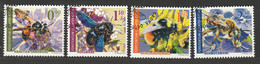 Liechtenstein 2022 Bienen Mi 2037 - 2040 Gestempelt - Used Stamps