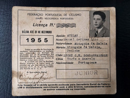 LICENÇA FEDERAÇÃO PORTUGUESA DE CICLISMO - SPORT CLUBE E. BOMBARRALENSE (BA5#C84) - Mitgliedskarten