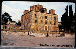 GREECE 2001 PHONECARD CHURCH  USED VF!! - Grèce