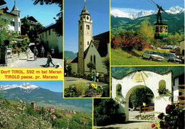 Italien / Italia - Dorf Tirol # Ansichtskarte Gebraucht / View Card Used (X1456) - Merano