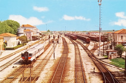 Cartolina - Castelfranco Veneto - Stazione Ferroviaria - La Gare - 1970 Ca. - Treviso