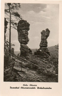 ROSENTHAL - SCHWEIZERMUHLE HERKULESSAULEN - REAL PHOTO  - F.P. - Rosenthal-Bielatal