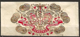 Bande Publicitaire Fabrica De Tabacos Veracruz - Cigar Bands