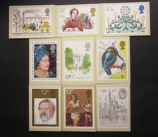 1980 THE COMPLETE YEAR SET OF P.H.Q. CARDS UNUSED. ISSUES Nos. 41 To 48 (B) #00989 - PHQ Karten