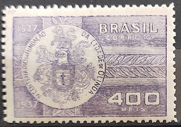 C 128 Brazil Stamp Centenary Olinda Pernambuco Coat Of Arms 1938 - Otros & Sin Clasificación