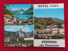 AK: Ebensee - Hotel Post, Ungelaufen (Nr.3552) - Ebensee