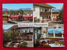 AK: Hagenau - Gästehaus Zum Chiemseefischer, Ungelaufen (Nr.3551) - Chiemgauer Alpen