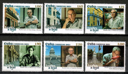 CUBA 2021 *** Architecture Monuments 6 Architect Legends MNH 6v Stamps Set (**) Limited Edition - Unused Stamps