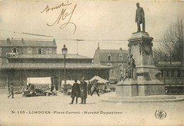 Limoges * La Place Carnot * Le Marché Dupuytren * Foire Marchands - Limoges