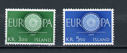 ISLANDE - EUROPA - N° Yvert 301 Obli. + 300** - Gebraucht