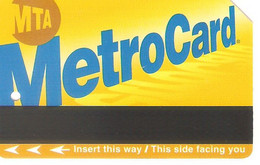 TITRE DE TRANSPORT METRO SUBWAY NEW YORK  INSTRUCTIONS EN CAS D URGENCE EN ANGLAIS - World