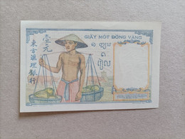 Billete De INDOCHINA De 1 Piastre, Año 1946, UNC - Indocina