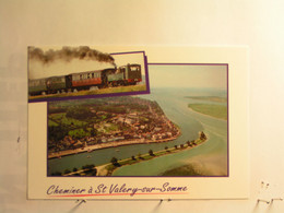 Saint Valery Sur Somme - Vue Aérienne - Le Petit Train - Saint Valery Sur Somme