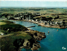 Belle Ile En Mer * Le Palais * Vue Aérienne De Sauzon Et Son Port * Belle Isle - Belle Ile En Mer