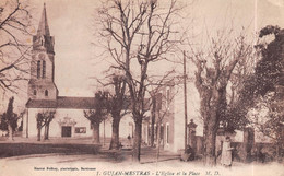 GUJAN-MESTRAS (Gironde) - L'Eglise Et La Place - Gujan-Mestras