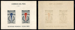 PERU' - 1960 – Foglietto Olimpiadi Di Roma (BF1) – Gomma Integra - Autres & Non Classés