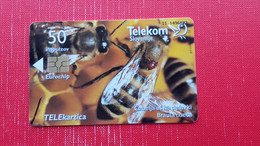 Cebelarstvo/beekeeping.Cebelja Us Na Delavki.Braula Coeca.50 Impulzov-Telekom - Slovénie