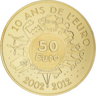France, 50 Euro, Semeuse, 2012, Paris, FDC, Or, KM:1891 - France
