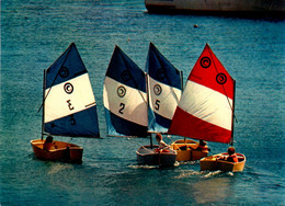 Voile En Bretagne , Régates D'optimist * Bateau Voilier Course - Segelboote