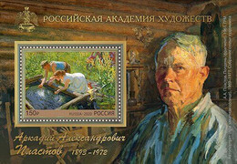 RUSSIE/RUSSIA/RUSSLAND/ROSJA 2020 MI.2816 Bl 295** ,ZAG.2593,YVERT.     Painting. Arkady Plastov MNH ** - Nuevos