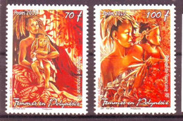 Polynesie - 900-901 - Neufs Ss Charnière - Femmes En Polynésie - Nuevos
