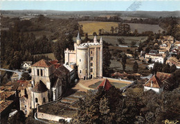 86-MORTHEMER- LE CHATEAU ET L'EGLISE VUE AERIENNE - Sonstige & Ohne Zuordnung