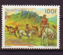 Polynesie - 1008 - Neufs Ss Charnière - Chevaux Des Marquises - Nuevos